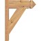 Ekena Millwork Traditional Arts & Crafts Smooth Outlooker, Western Red Cedar, 5 1/2"W x 14"D x 18"H OUT06X14X18TRA03SWR - alternate 4